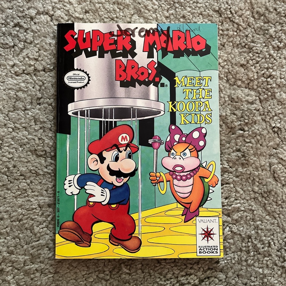 Vintage 1991 Super Mario Bros “Meet the Koopa Kids” Comic book